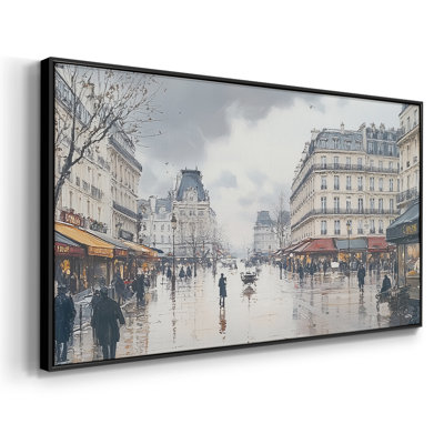 Série paysage - LX - Toile tendue avec châssis encadré - Prêt à être accroché