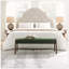 Banc long rembourré 50,25 po-469357667