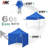 10 pi. L 10 pi. D Auvent escamotable en acier avec auvent-53729386