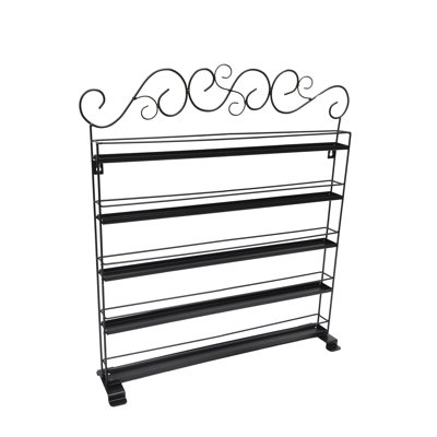 Support à huile essentielle noir 5 niveaux