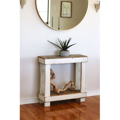 Jhavori 30'' Solid Wood Console Table