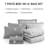 Cationic Comforter Set 7PC-112013577-112013591
