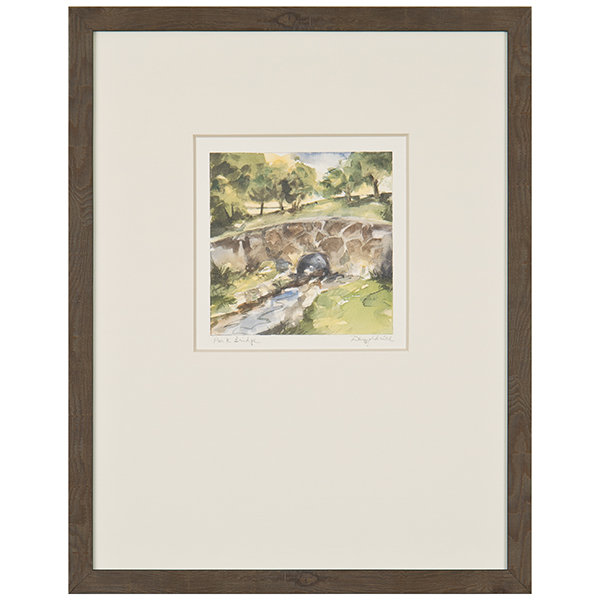 Park Bridge Print by Daughdrill