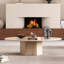 Table basse en pierre naturelle