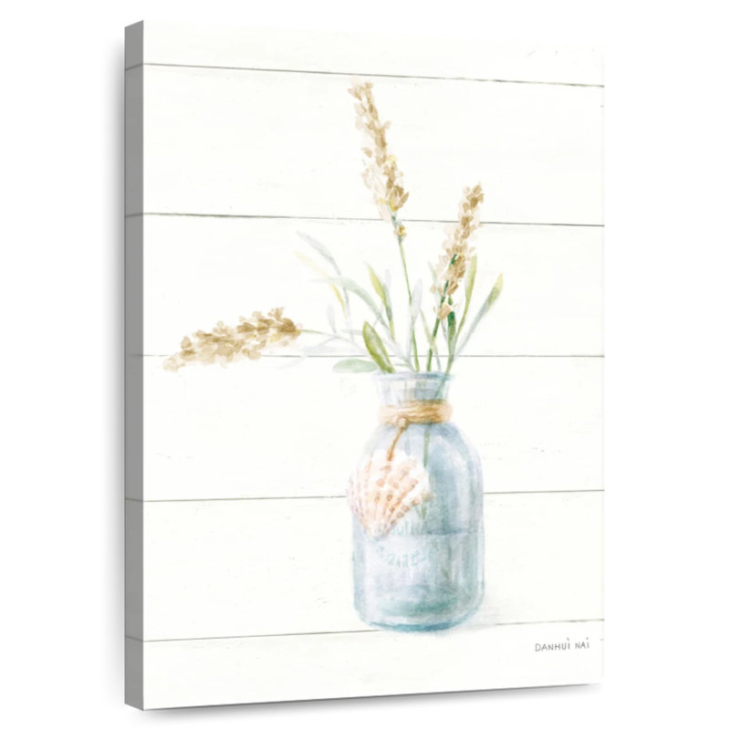 Fleurs de plage Harnek - neutre, H 12 po x l 8 po