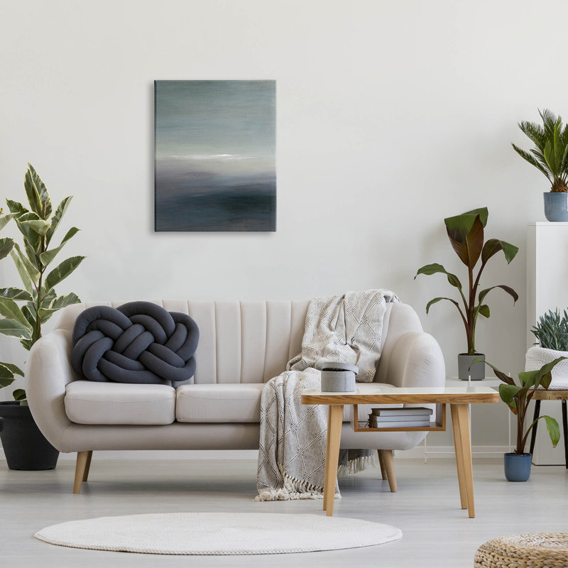 "Obscure Abstract Landscape", art mural par Grace Popp, H 30 po x l 24 po x P 1,5 po