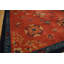 Tapis bleu marine, rouge / rouille