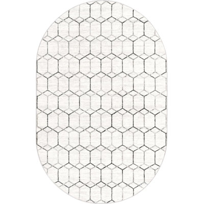 Tapis contemporain de couleur claire Eshin