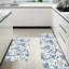 Ensemble de 2 tapis de cuisine Chinoiserie