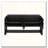 console table with Woven Wood Slats-1600025158