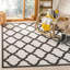 Tapis d'intérieur / extérieur à motif géométrique 100 pièces Ferrill-24293010