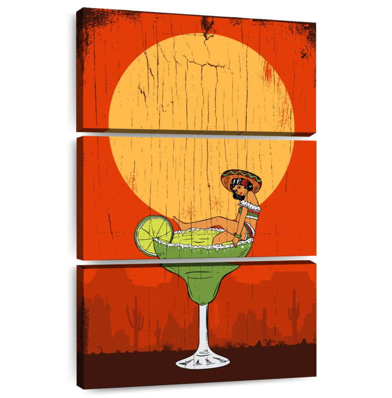 Yarlin Margarita Senorita, H 32 po x l 20 po