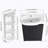 Bathroom Vanity With Sink And Storage Rack For Small Bathroom-1670995661