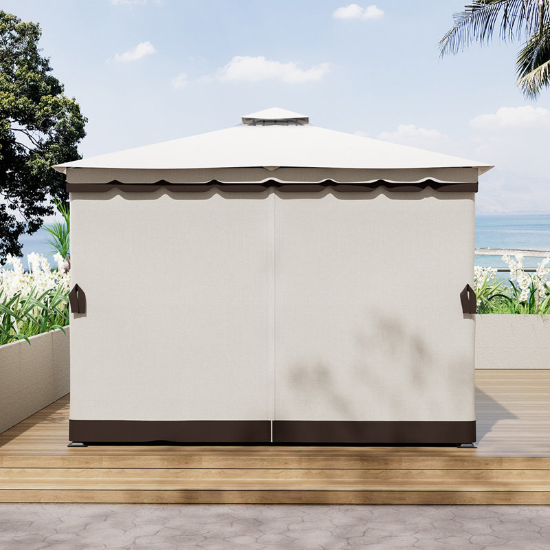 Metal Pergola, 260cm H x 300cm W x 300cm D