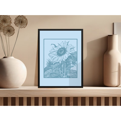 Chalres Single Picture Frame Print