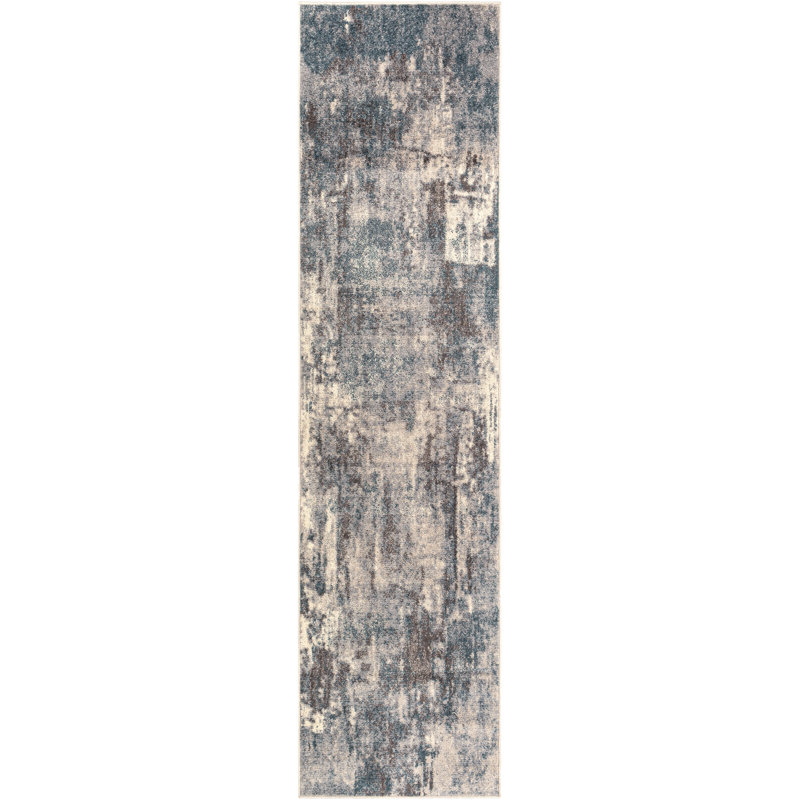 Kohut Abstract Indoor Rug, Runner 2'7" x 10'