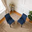 Chaises de salle à manger en chenille-2103159074