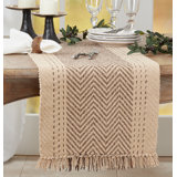 Tripura Solid Color 100% Cotton Table Runner