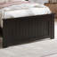 Lit plateforme en bois massif francoise avec pied de lit assorti Francoise-1111206085-1111206089