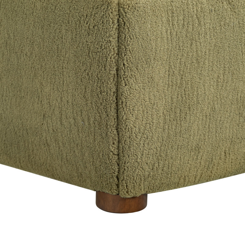 Callahan Upholstered Bed, Full / Double, Oatmeal Boucle