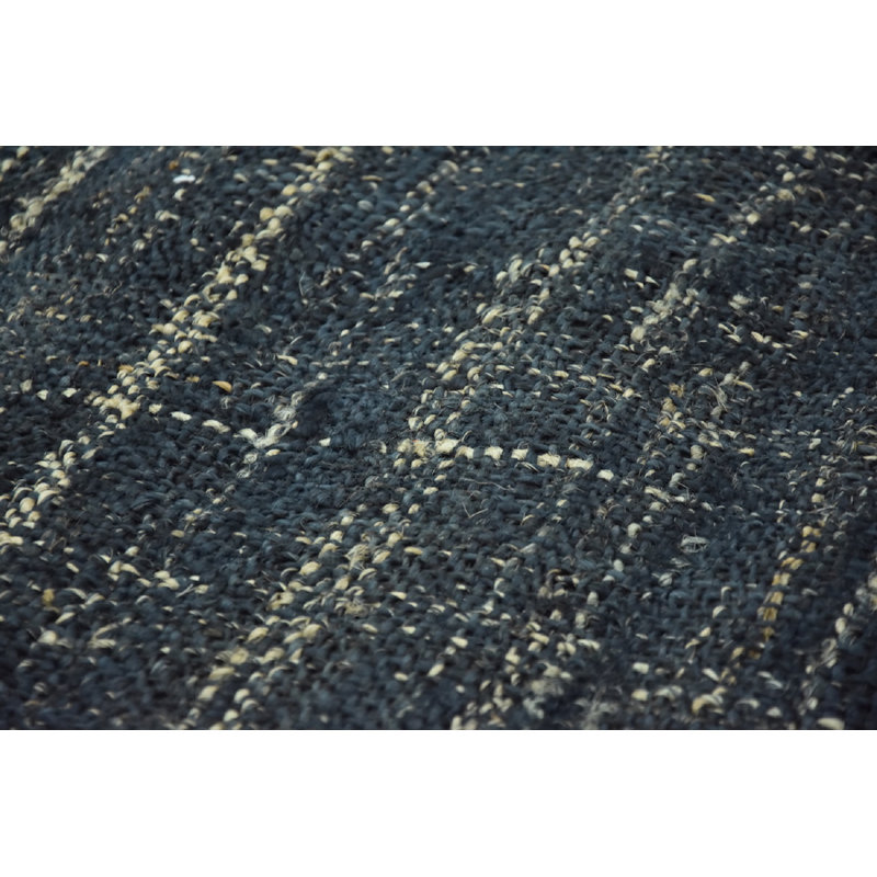 Tapis bleu texturé Paugh, Rectangle 5 pi x 8 pi