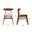47 cm H Upholstered Linen Dining Chair-45478281
