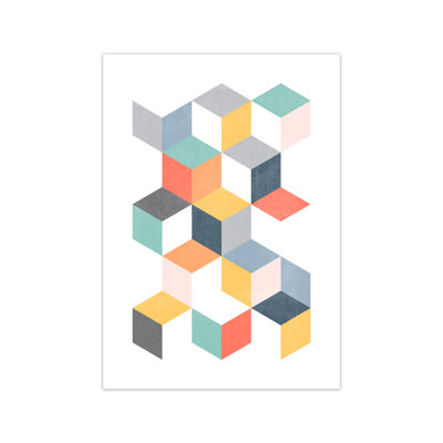 Scandinavian Geometric B - Print