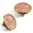Peachy Pink Shell Pattern Circle Knob Multipack