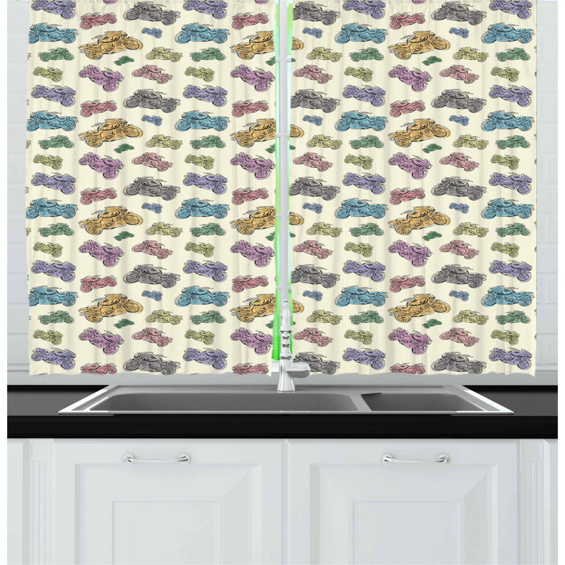 Tailored Kitchen Curtain