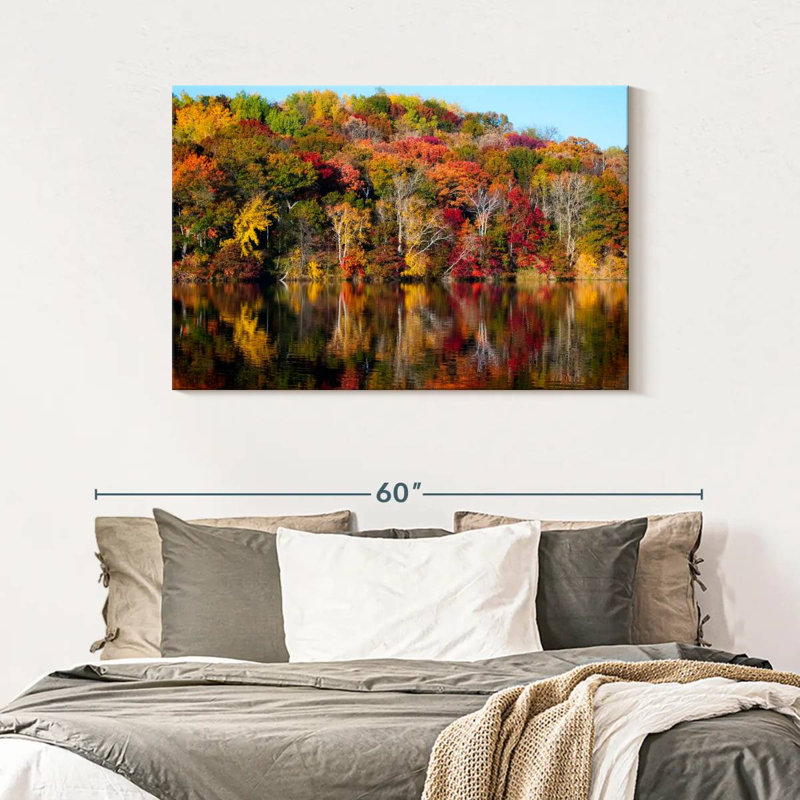 Forêt d'automne Alvord, H 30 po x l 45 po