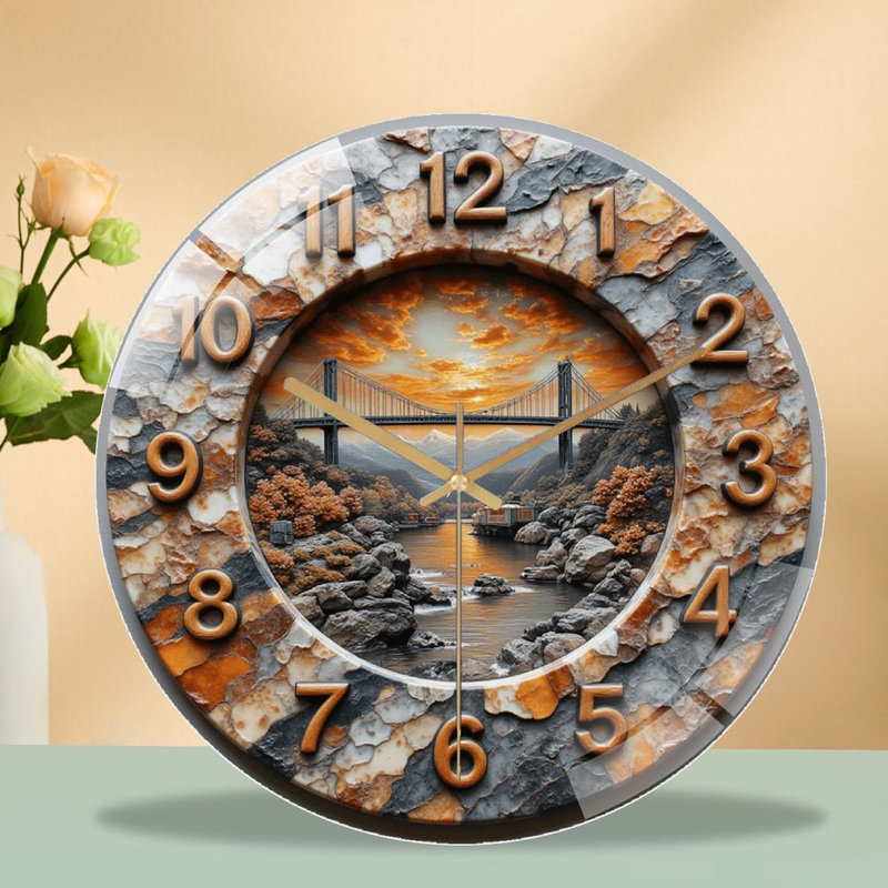 Horloge murale 12 po