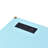 Midriaks Baby Blue & Gold Finish Writing Desk W/USB-135089087