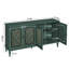 Buffet rétro 62 "avec tablettes réglables et 4 portes, buffet avec creux sculpté-1667988122