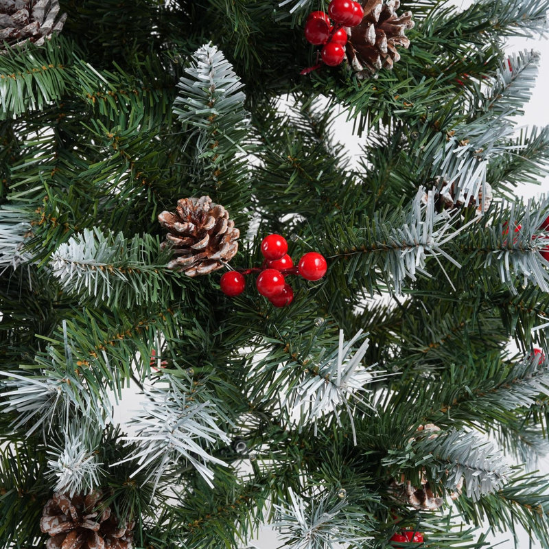 4ft Lighted Artificial Spruce Christmas Tree