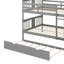 Lit superposé double au-dessus de double avec lit gigogne Jolan Kids-1174338030