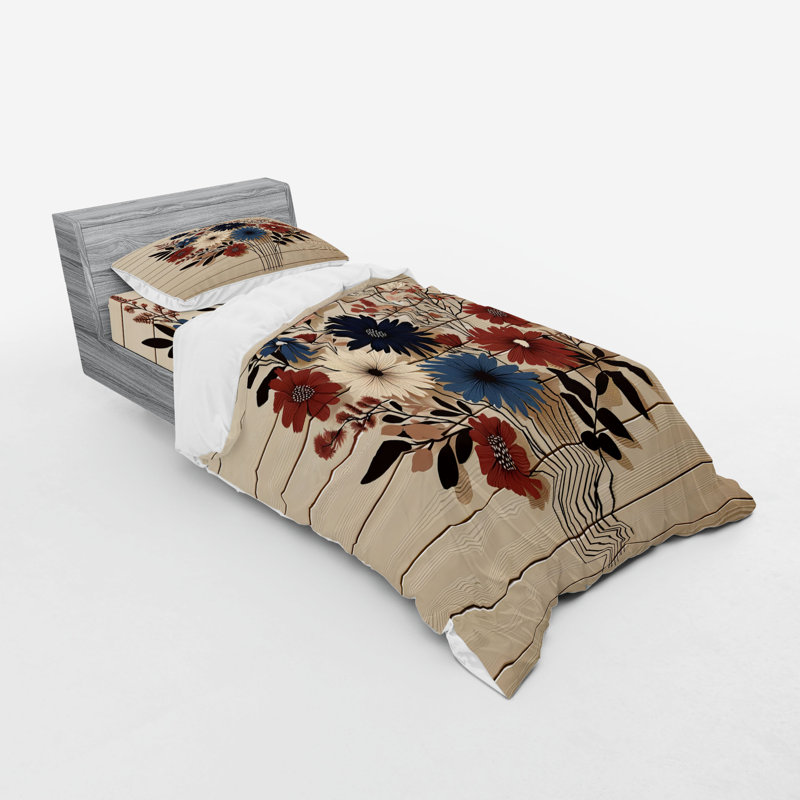 Polyester Duvet Cover, Twin Extra Long Duvet Cover + 2 Additional Pieces