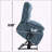 Large Electric Lift Recliner Chair with Heat Massage and Dual Motor for Ultimate Comfort and Convenience-851412438