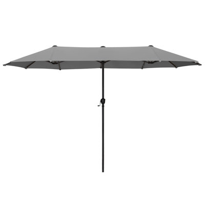 Aletse 156'' x 78'' Rectangular Market Umbrella
