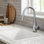 Robinet de cuisine à poignée simple Kraus Oletto