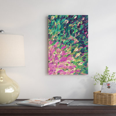 Follow the Current IV Painting Print on Wrapped Canvas