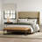Lianne Leather Bench-924332504