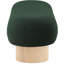 Banc rembourré en tissu Robertson Green Boucle-1212821342-1243631442