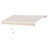 12' X 10' Retractable Awning Patio Awnings Sun Shade Shelter With Manual Crank Handle, 280G/M² UV & Water-Resistant Fabric And Aluminum Frame For Deck, Balcony, Yard-114653913