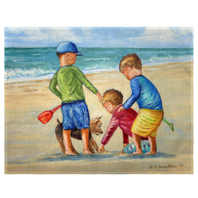 Potrero Polyester No Pattern Rectangle Placemat