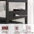 3-Tier Rolling Printer Stand with Built-In Power Strip & USB Ports, Mobile Printer Cart with Storage Shelves-120798019