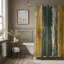 Rideau de douche Rustic Yellow Timber-555734092