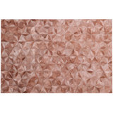 Art Hide Cowhide Floral Area Rug in Pink