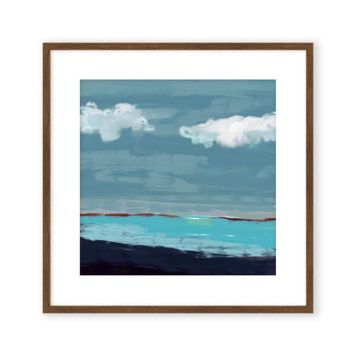 Coastal Retreat Radiant Horizons: Abstract Seascape