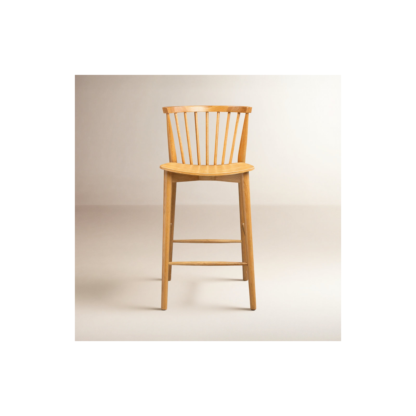 Tybee Stool, Oak