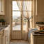Natural Fabric Curtain Holdback/Tieback
